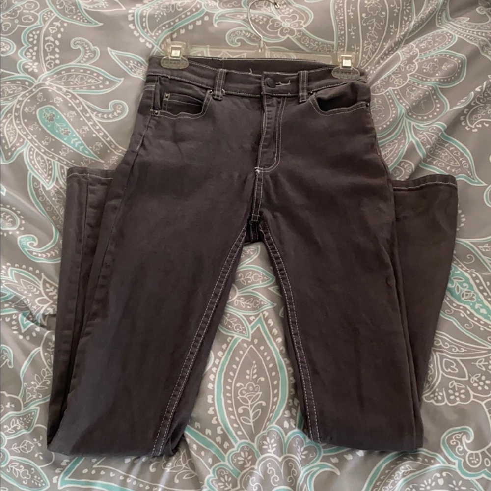 Cheap Monday High Rise Grey Second Skin Jeans